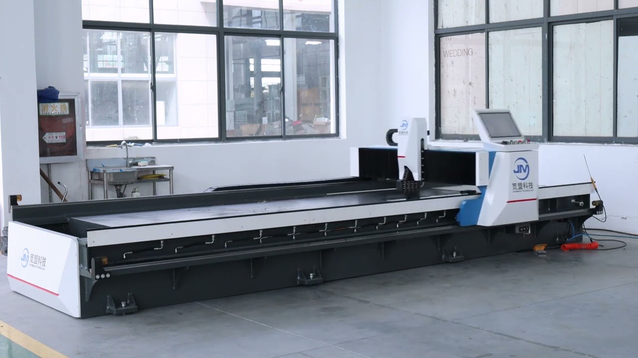 JIANMENG CNC Horizontal V Grooving Machine Operation Demo #metalfabrication #factory #sheetmetal