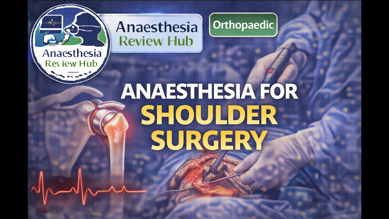 Anaesthesia for Shoulder Surgery | Orthopaedic Anaesthesia | Anaesthesia Review Hub