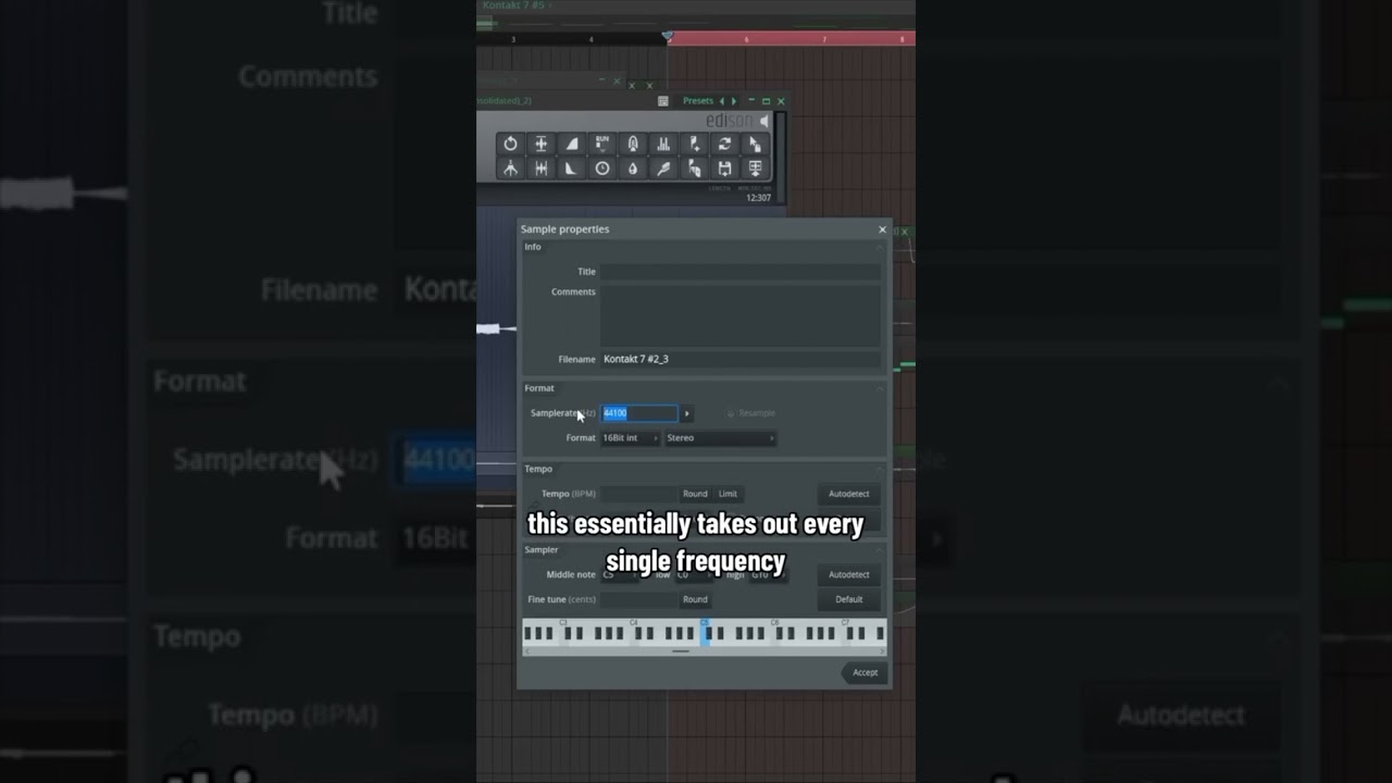 Secret Drake/OVO Sample Trick in FL Studio 💎  #shorts