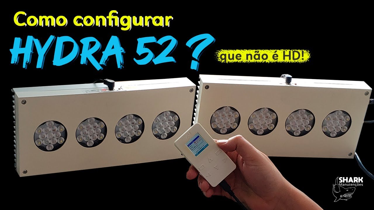 Hydra 52 (não HD) - Como configurar?