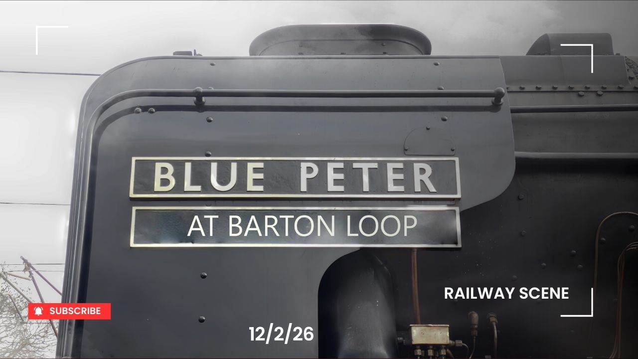 Blue Peter 60532 with The Cumbrian Mountaineer
