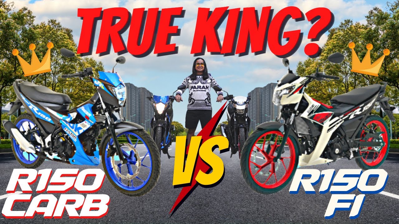 Suzuki Raider 150 Carb Vs. Raider 150 FI Sino ang Tunay na King?