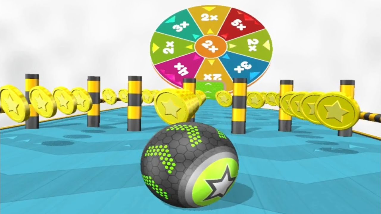 Going Balls SpeedRun, Portal Run Hard Levels 22658–22661 Gameplay