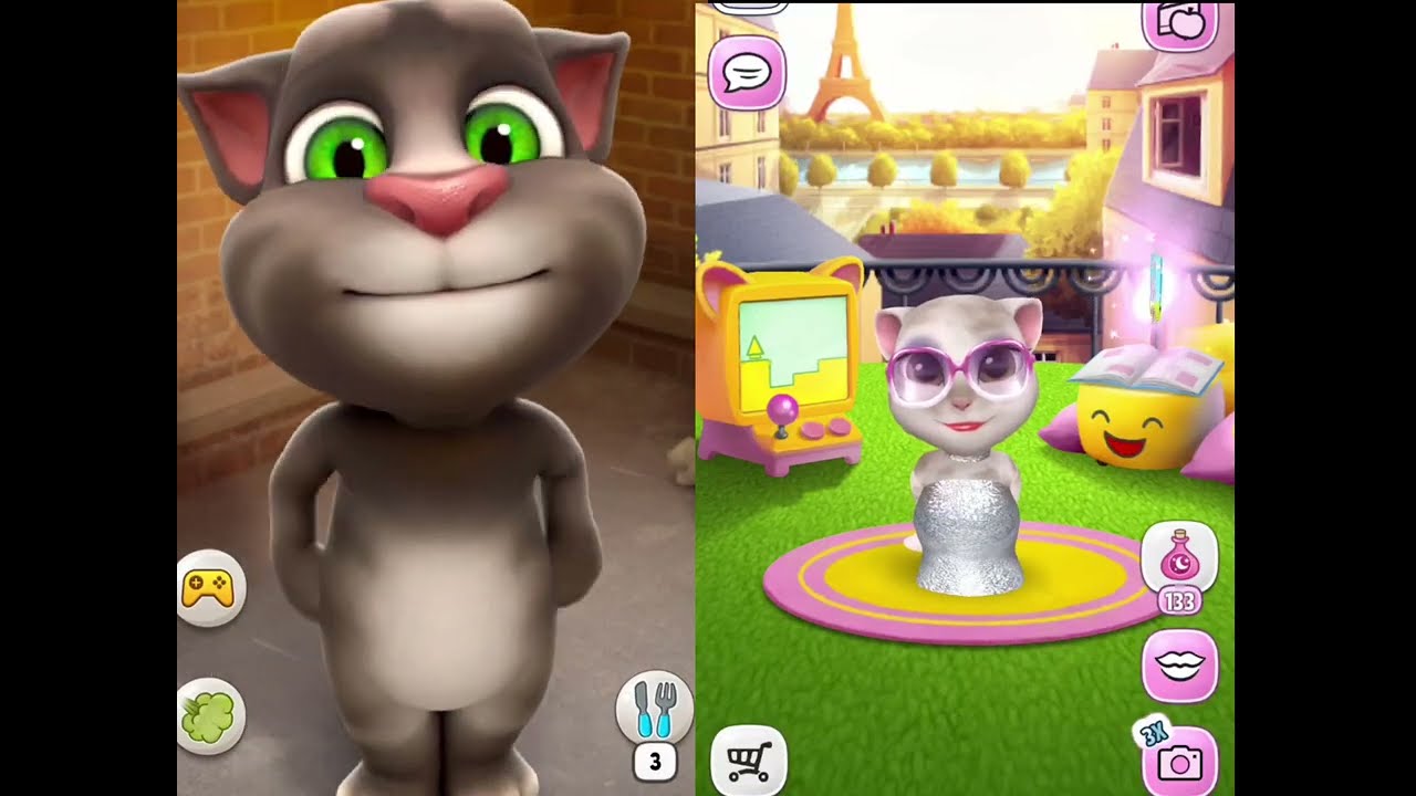 My Talking Tom VS My Talking Angela 😱 | Funny Battle Gameplay 2026