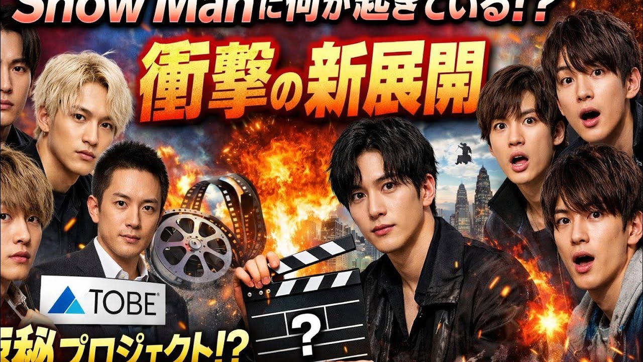 🚨Snow Manに衝撃の新展開！？ファン騒然の“極秘プロジェクト”の真相とは🔥