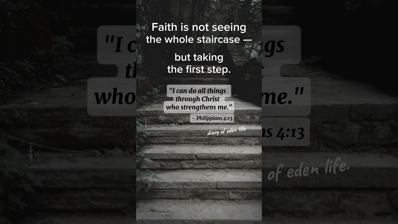 With Christ, every challenge becomes possible. 💪 #Faith #StrengthInGod