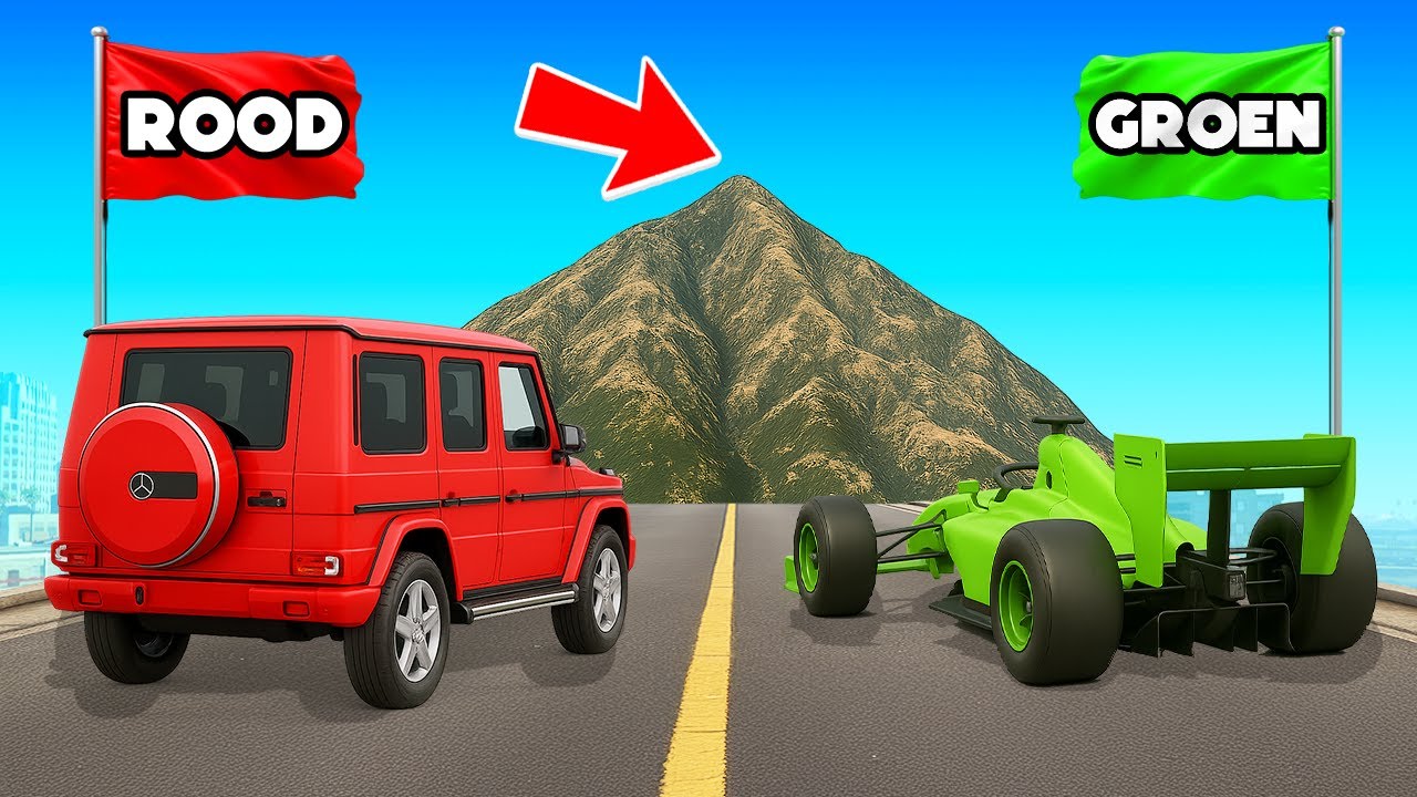 Van A naar B in 1 Kleur In GTA!