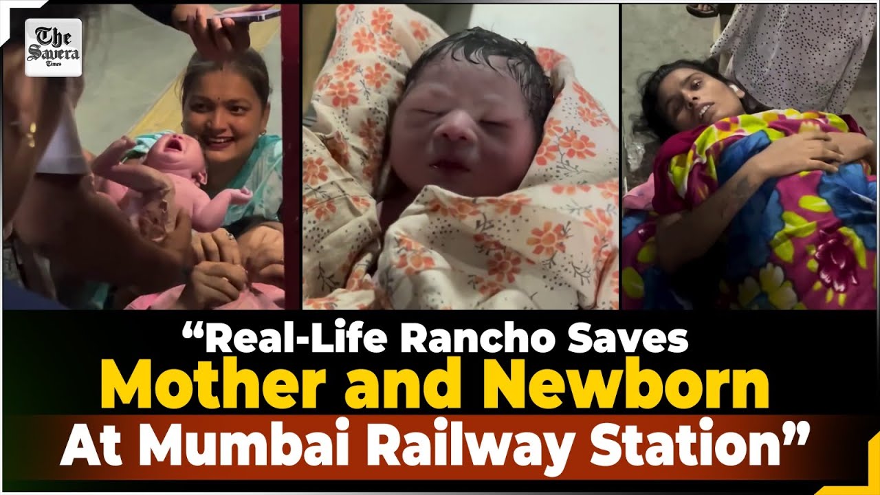 Real-Life Rancho Saves Mother and Newborn at Mumbai Railway Station
