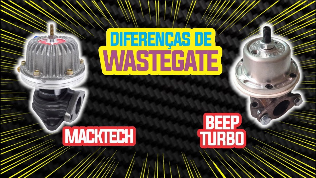 Diferenças de WASTEGATE da MACKTECH para BEEP TURBO | DCV