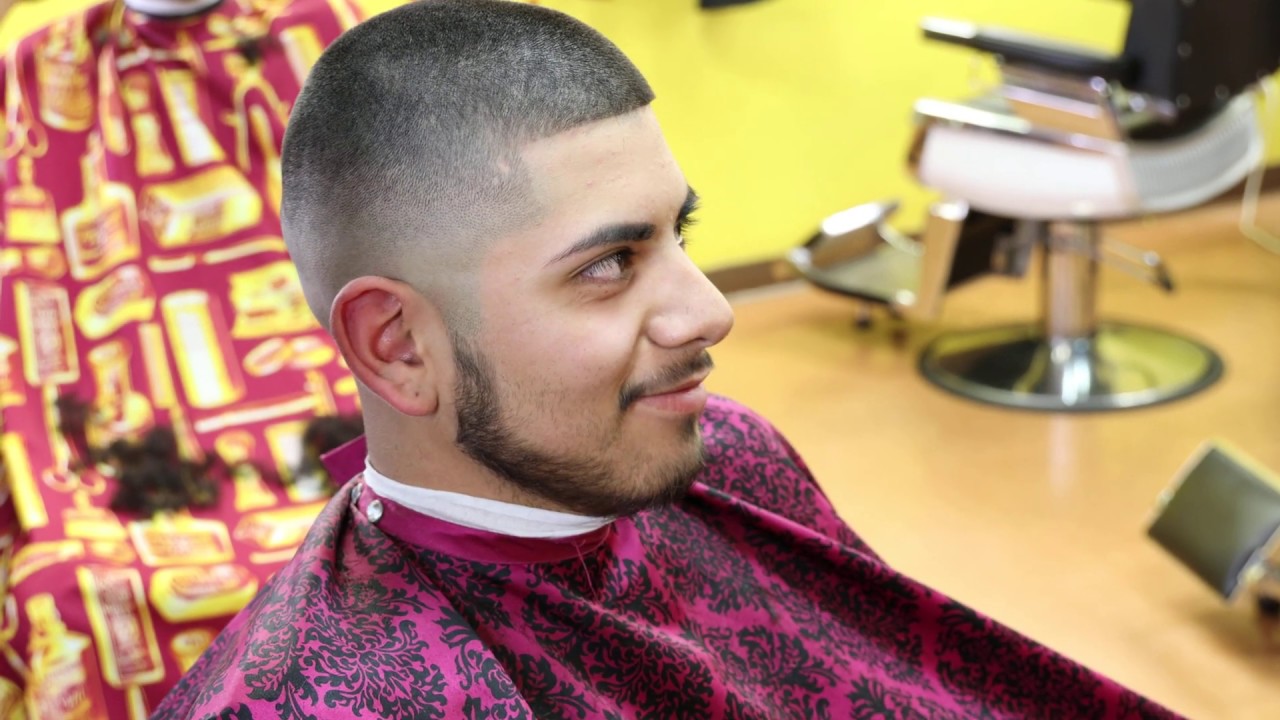 HOW TO CUT MEN'S HAIRCUT WITH #2 BLADE ON TOP, FAST AND SIMPLE BARBER HAIRCUT TUTORIAL: ILLUMINATI