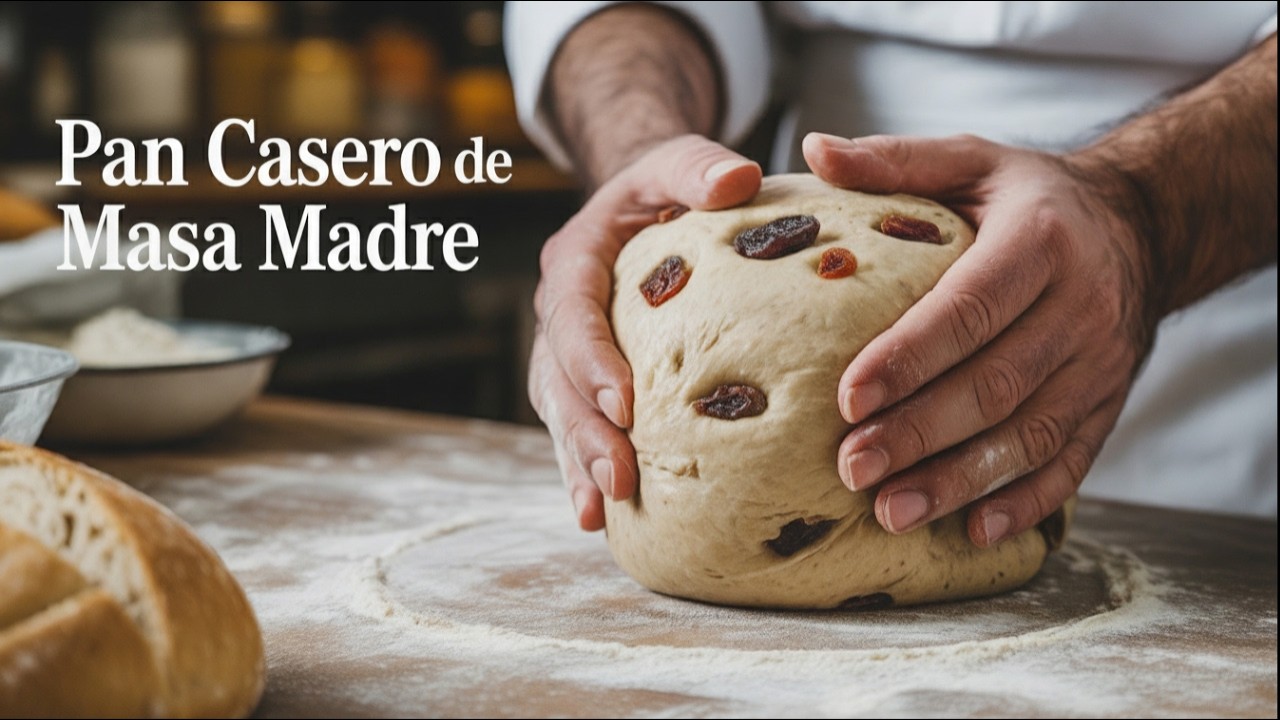 &iexcl;Haz pan f&aacute;cil con masa madre y frutas en casa!