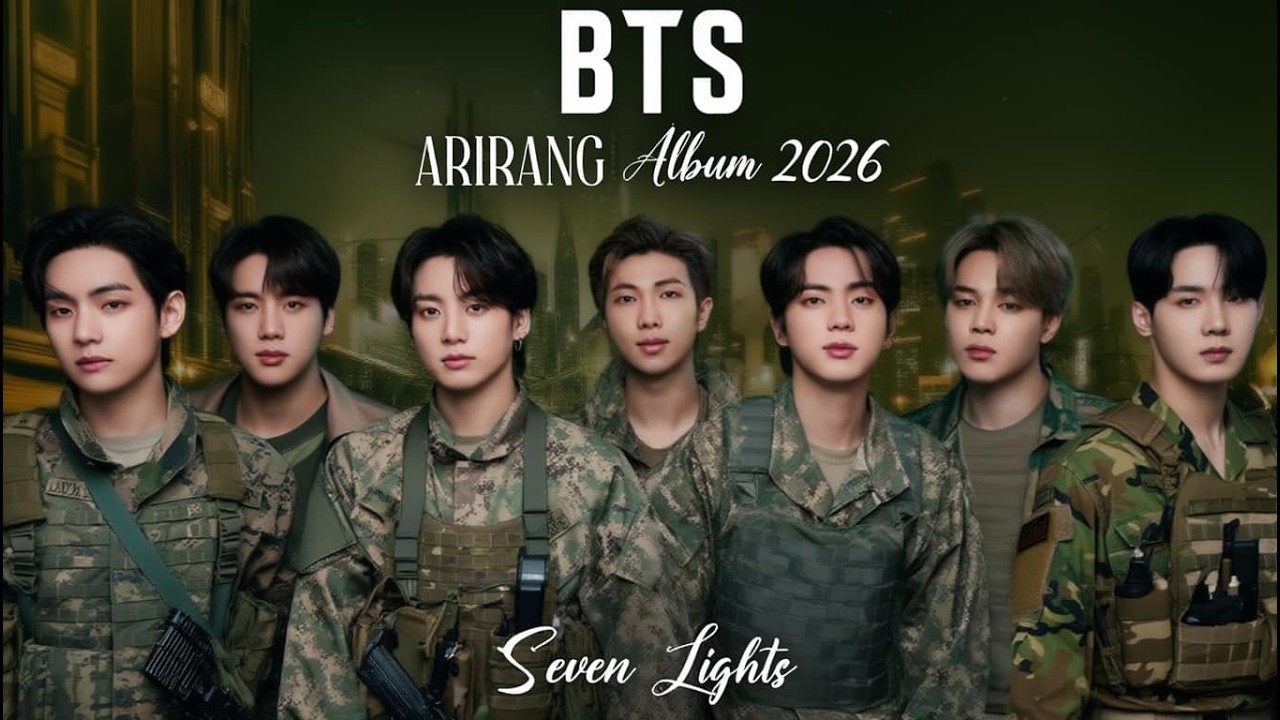 BTS Inspired 아리랑 - ARIRANG Album 'Never Alone' - The 5th Album 'ARIRANG'
