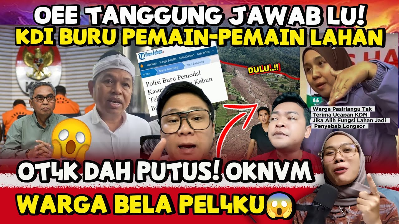 JABAR MEMAN4S‼️KDM BURU PELAKU PENY3BAB L0NGS0R—ADA OKNVM WARG4 YG BELAIN PELAKU😱