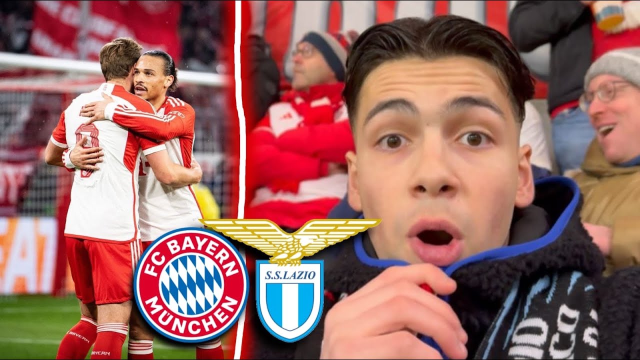 Starke Bayern holen Rückstand auf😱 Bayern München - Lazio Rom / Stadion Vlog