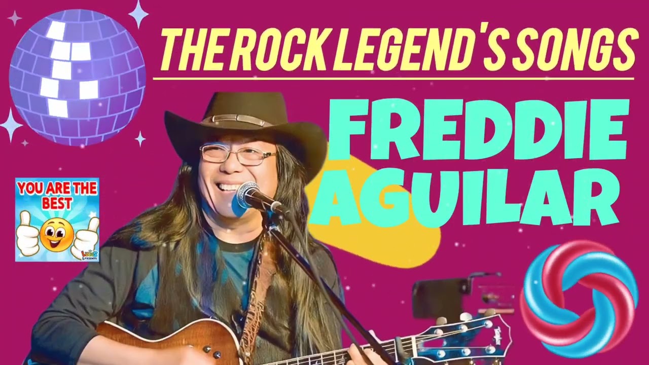 FREDDIE AGUILAR - THE ROCK LEGEND SONGS #REMIX