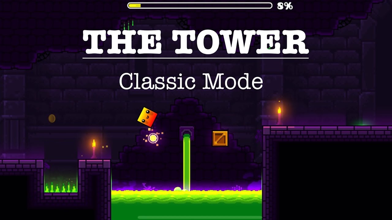 The Tower but in classic Mode - Geometry Dash 2.2