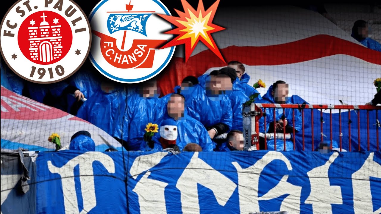 Der Konflikt um die Lichtenhagen-Zaunfahne! (Sankt Pauli - Hansa Rostock)