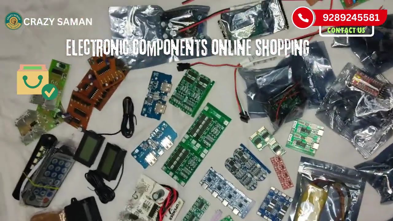 Cheapest Electronic Components Online India #electronic #electroniccomponents #cheapestmarket #diy