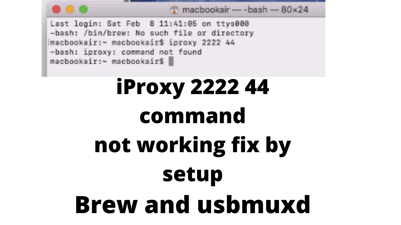 Proxy 2222 44 not working on Terminal fix!13.3 icloud bypass.