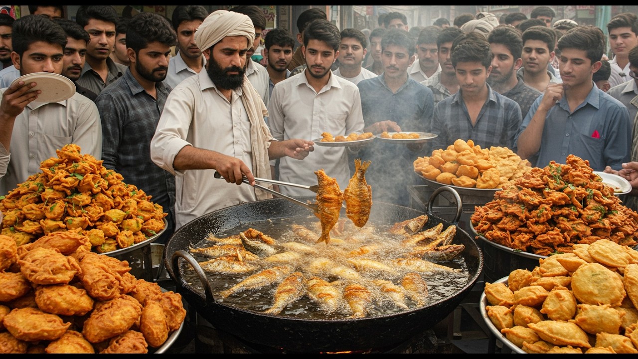 750KG FISH PAKORA SOLD DAILY 😱 CRISPY PAKODA RECIPE | PESHAWARI STREET FOOD PAKORA FAROSH