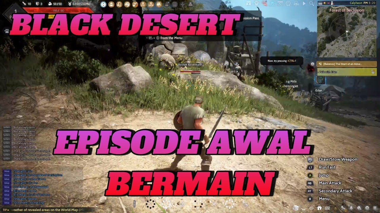 Episode 1 - Awal bermain black desert