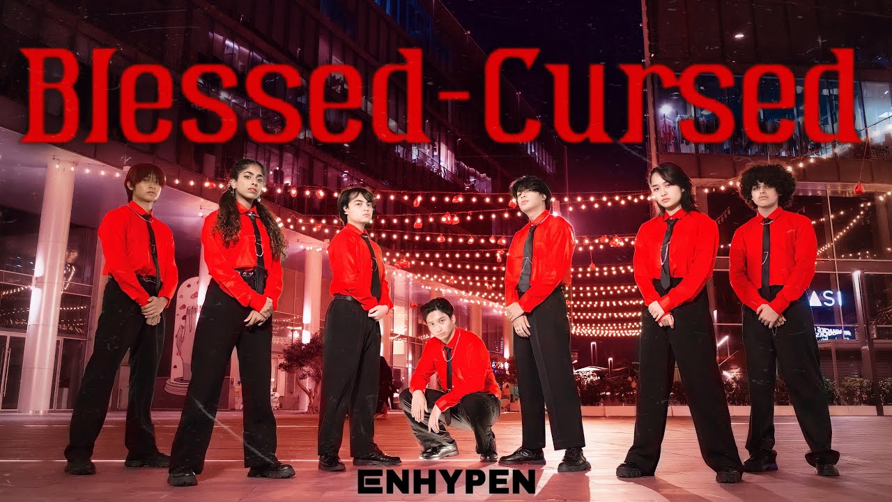 [KPOP IN PUBLIC DUBAI] ENHYPEN(엔하이픈)  - BLESSED-CURSED Dance Cover by THE PIXIES