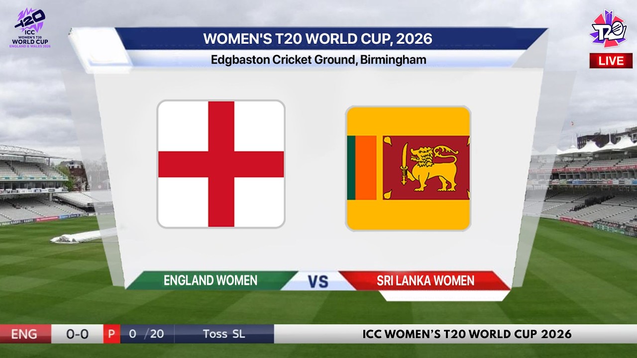 🔴 Live: ENG W vs SL W - Match 1  | Live Scores & Commentary | England Women Vs Sri lanka Women