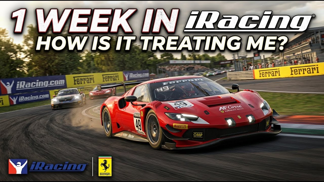 iRacing after 1 Week - How iRacing is treating me.