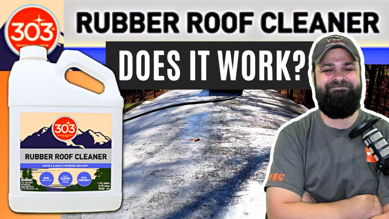 RV 303 Rubber Roof Cleaner, Watch This Before You Buy