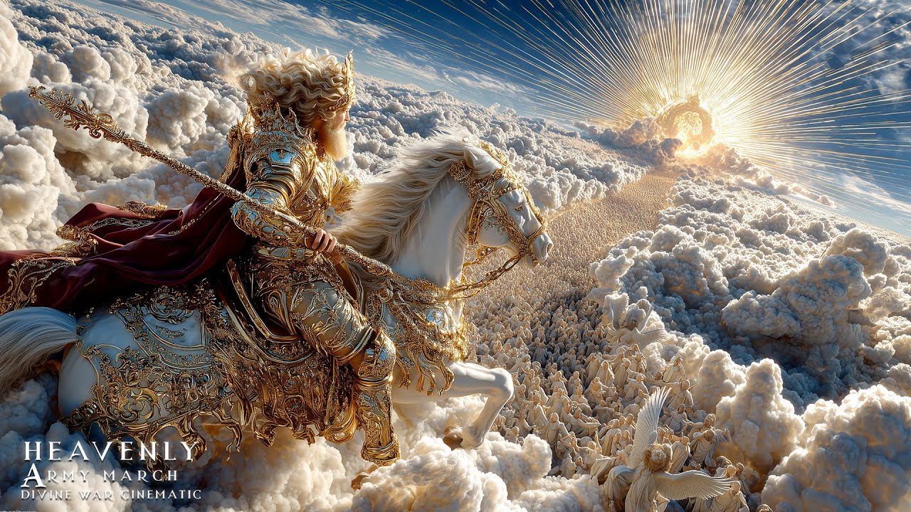 Epic Heavenly Army March  Divine War Cinematic That Will Give You Chills