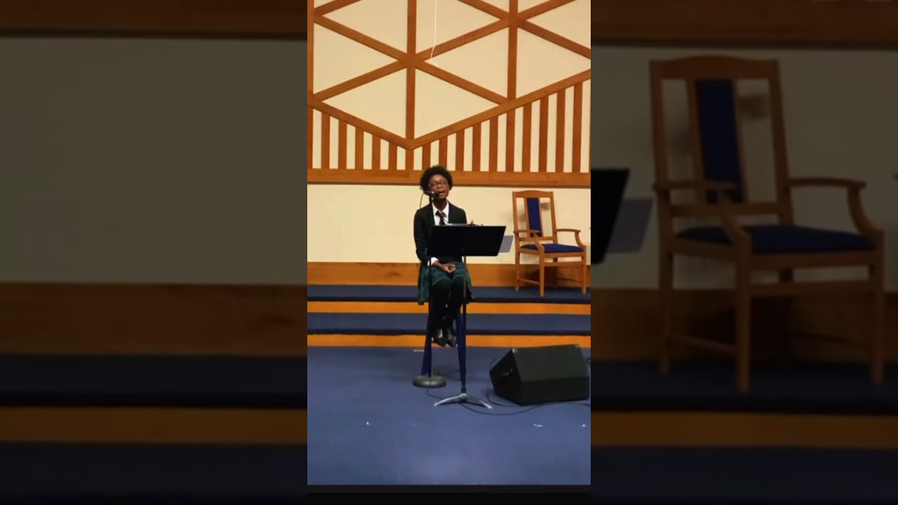 Singing “You are my king (Amazing love)” by Newsboys 