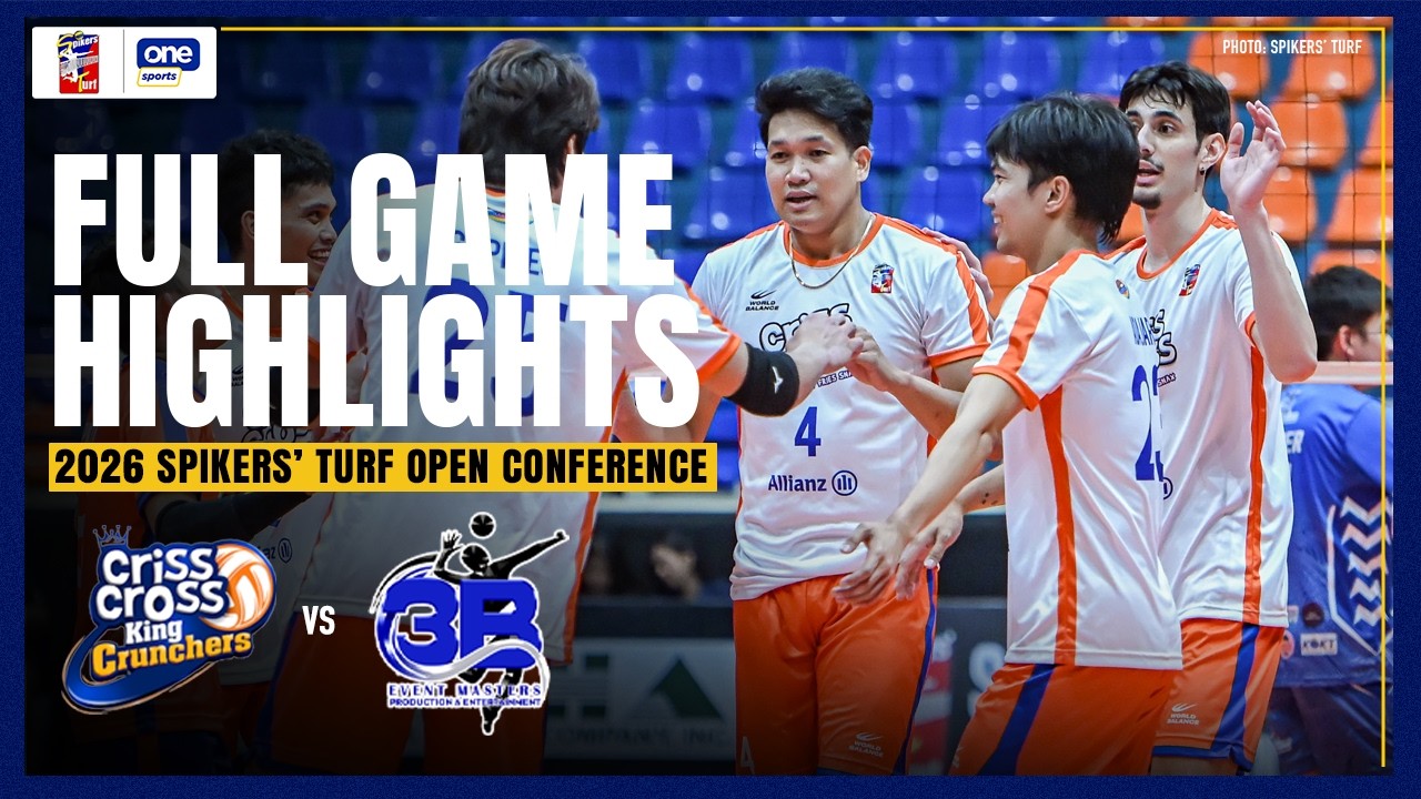 CRISS CROSS vs. 3B | FULL GAME HIGHLIGHTS | 2026 SPIKERS’ TURF OPEN CONFERENCE | MAR. 6, 2026
