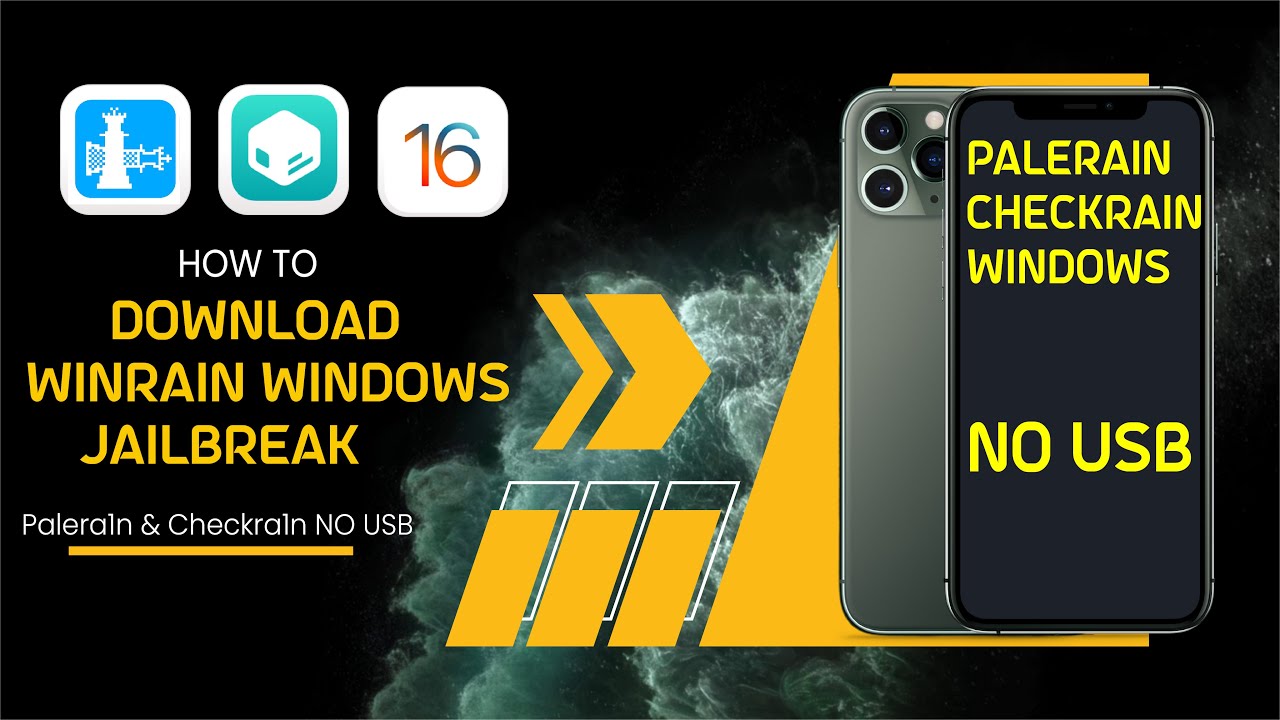 Download Winra1n Windows Jailbreak iOS 15 / 16.6 for Palera1n & Checkra1n Windows NO USB Jailbreak