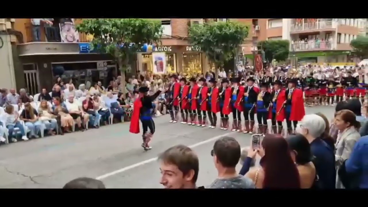 Contrabandistes d’Alcoi en el Centenario de los Andaluces de Villena