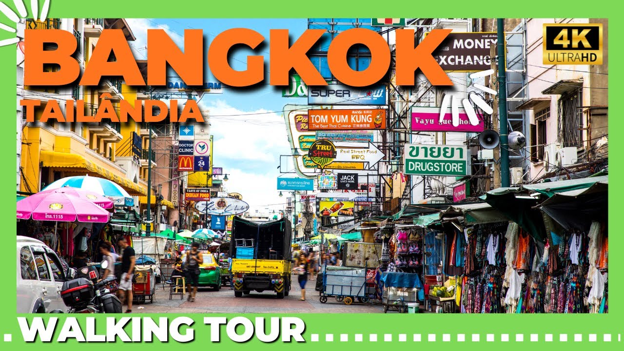 Walking Tour pelas Ruas Históricas de Bangkok