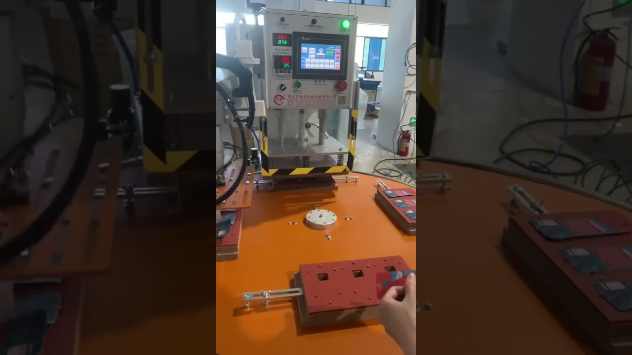 Automatic PVC paper cards blister sealing machine #blisterpackagingmachine #machine