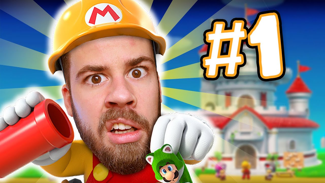 MATINBUM SPELAR MARIO MAKER 2: STORY MODE #1