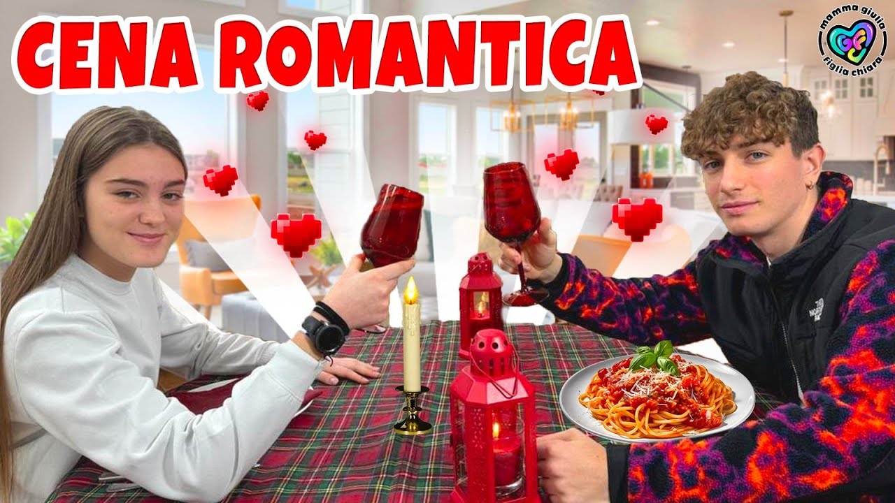 FIGLIACHIARA E FIGLIODIEGO ORGANIZZANO UNA CENA ROMANTICA A SOFI' E PIETRO!