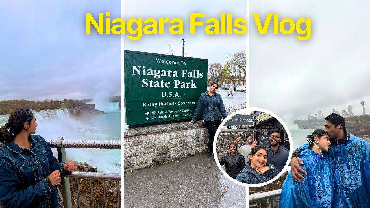 NIAGARA FALLS VLOG | TAMIL VLOG | US TRAVEL