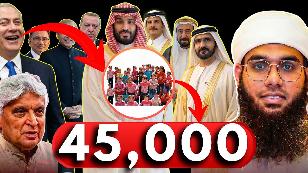 Why weren't 45,000 Palestinian children saved! | What is the reason?
