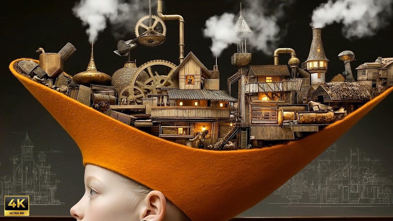 From the girl chasing butterflies to becoming my own mountain.#girl #woman #aiart #growth #aivideo