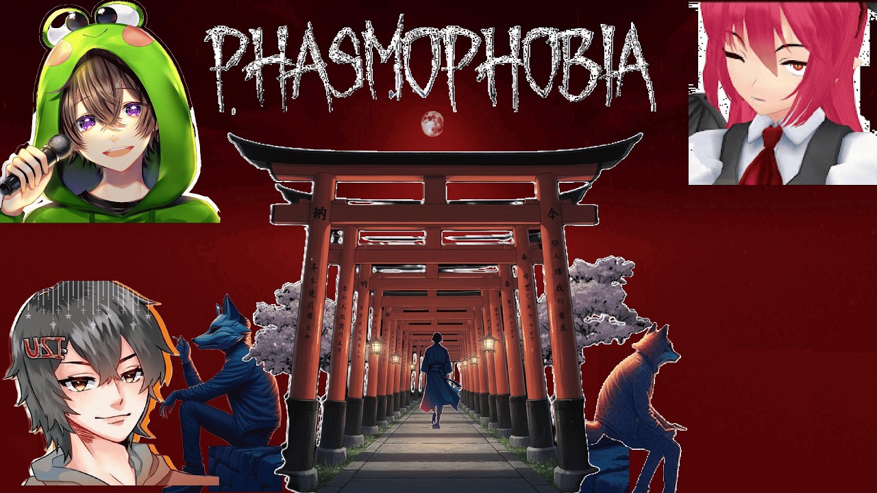 あゆさんとゆうっぴさんといずさんとポンコツ調査員のPhasmophobia【ファズモフォビア】