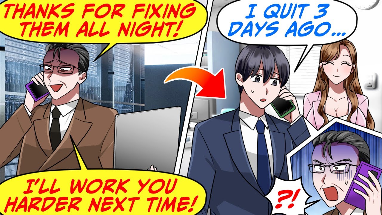 My Boss Called Complimenting Me on an All-Nighter, But I'd Switched Jobs Already…[RomCom Manga Dub]