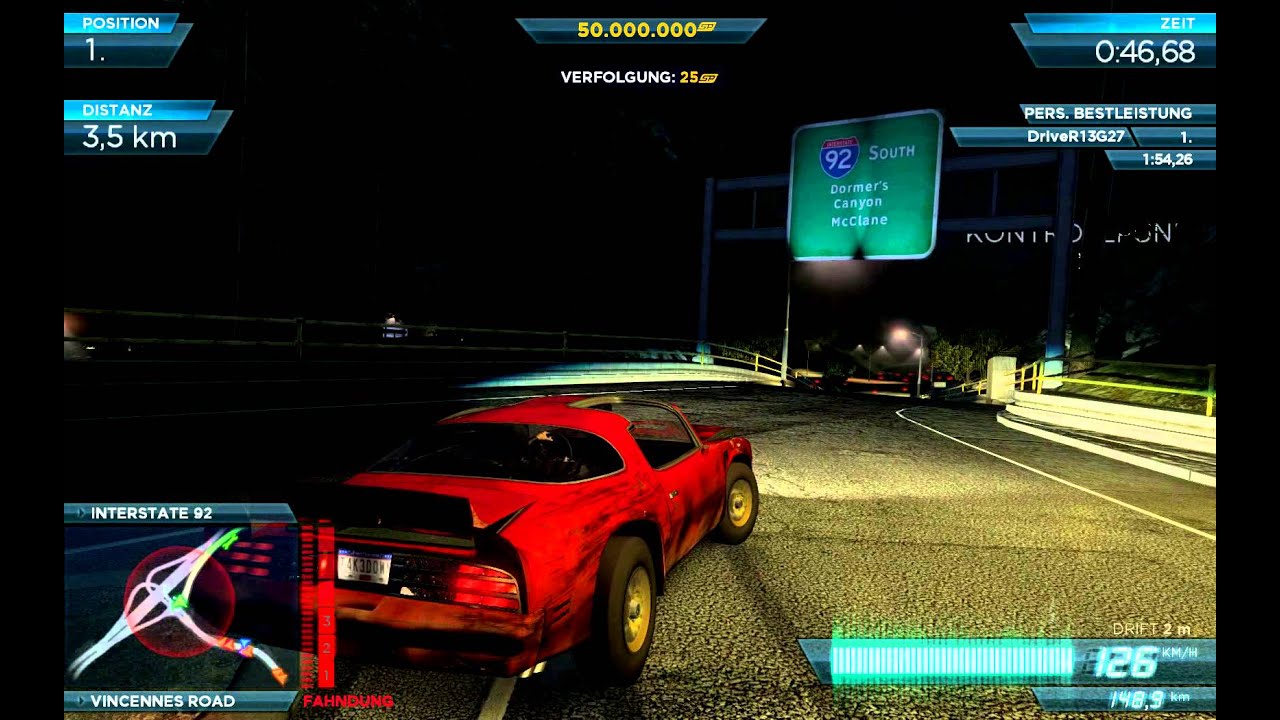 NFS Most Wanted 2012: Pontiac Firebird T/A - Sudden Impact (Movie Legends DLC) (#388)