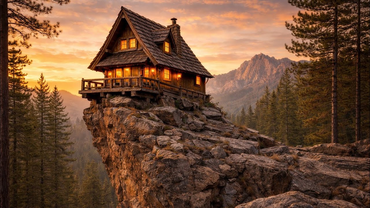 50 Days This Man Builds Incredible Diy Wood Cabin In The Woods | Start To Finish.