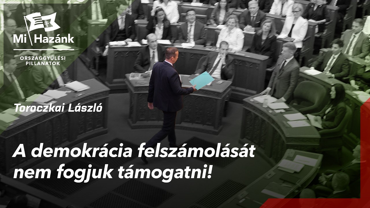 Az első Toroczkai L&aacute;szl&oacute; vs. Magyar P&eacute;ter parlamenti cs&ouml;rte: 🔥 