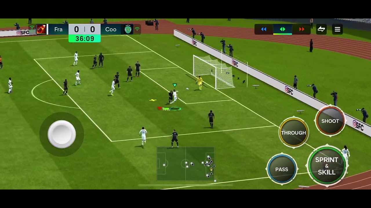 REAL MADRID VS SPORTING SP tight match!!