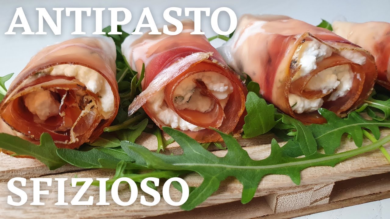 INVOLTINI DI SPECK SFIZIOSI - antipasto veloce