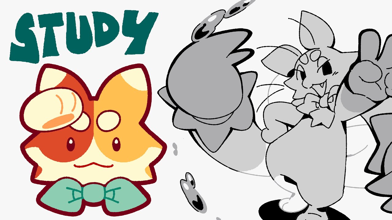 CRITTER STUDIES: how to draw more lively poses