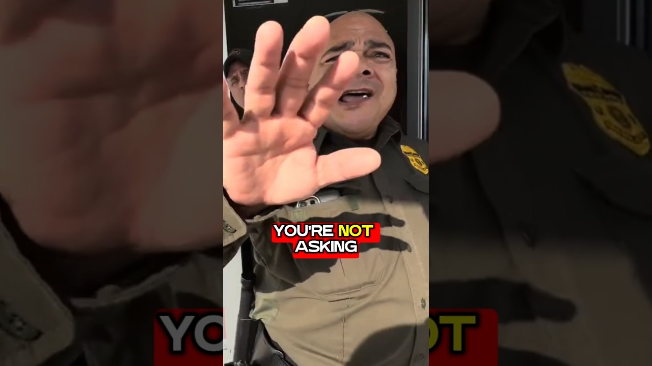 Border Patrol Agent Loses His Mind!